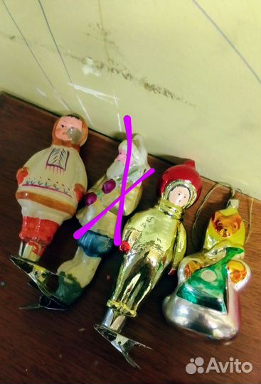 Винтажные ёлочные украшения СССР