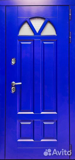 Крашенная входная дверь