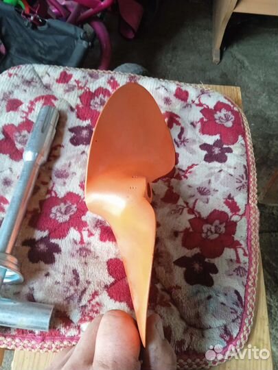 Грибной двухлопастной винт