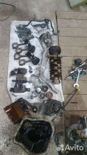 Двигатель Subaru в разбор