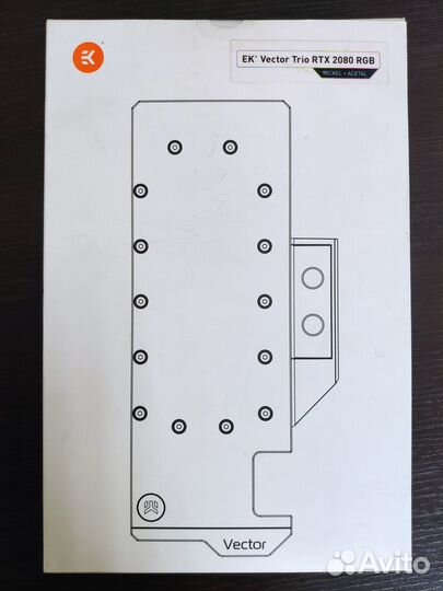 EK-Vector RTX 2080 RGB - Nickel + Acetal