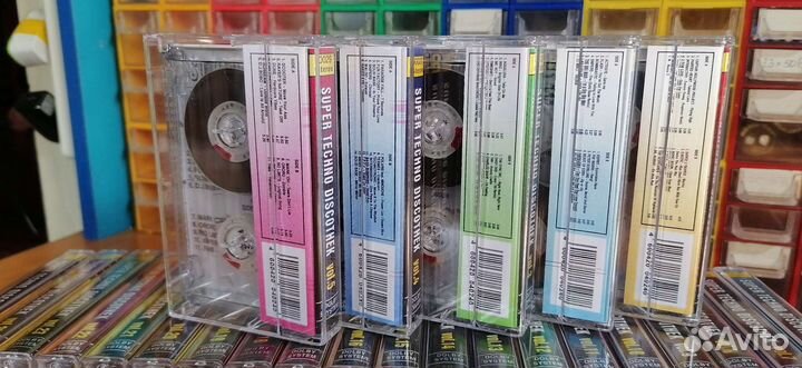 Аудиокассеты Super Techno Discothek 1-25