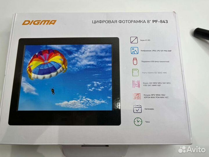 Цифровая фоторамка Digma 8