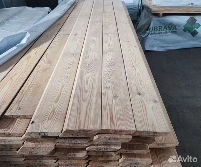 Планкен прямой/скошенный из лиственницы PLM-7439