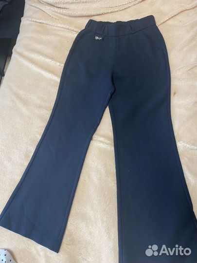 Брюки для девочки клеш