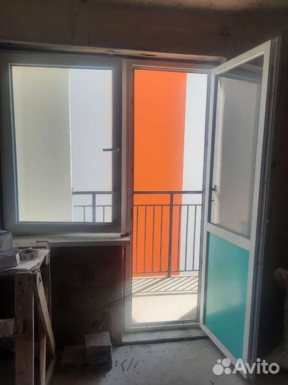 Балконная дверь с окном бу