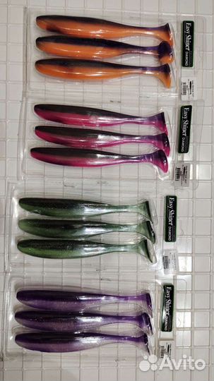 Keitech diamond easy shiner 6.5 и 8 дюйм