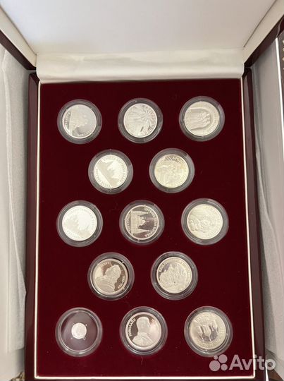 Монеты серебряные, серебро, монеты