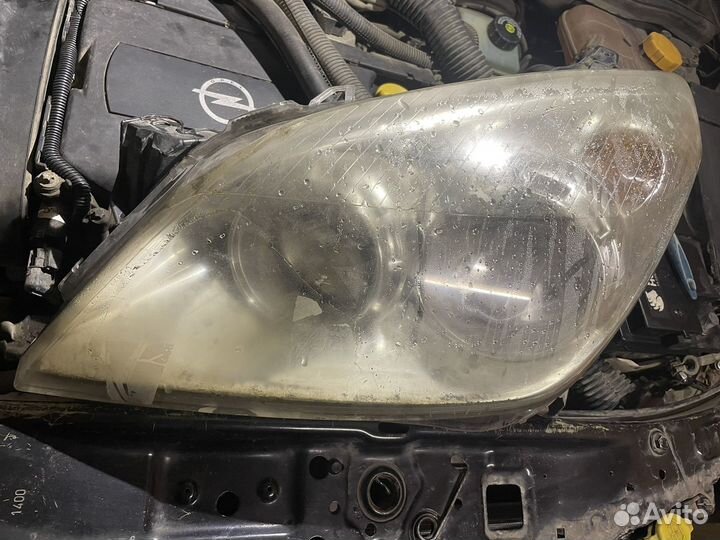 Фары opel astra h левая под ремонт