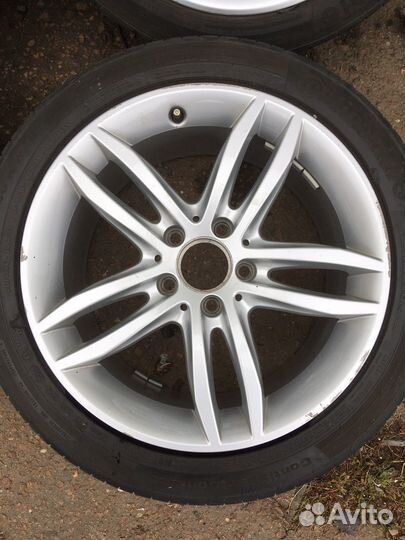 Продам комплект колес на мерседес C klass