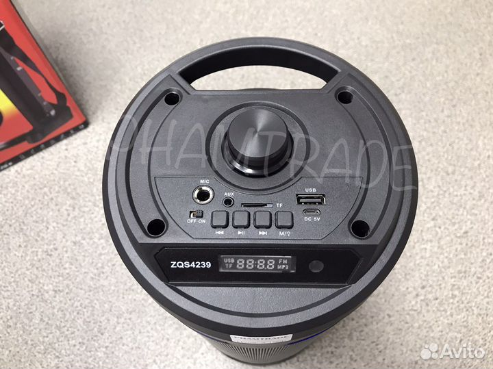 Блютуз колонка с микрофоном арт.412