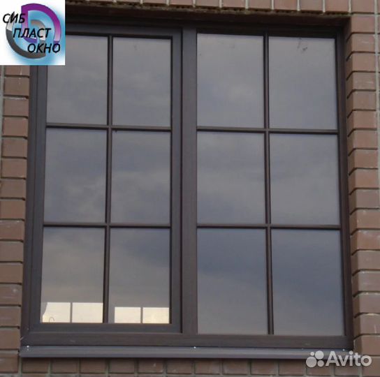 Окно пвх кашированное