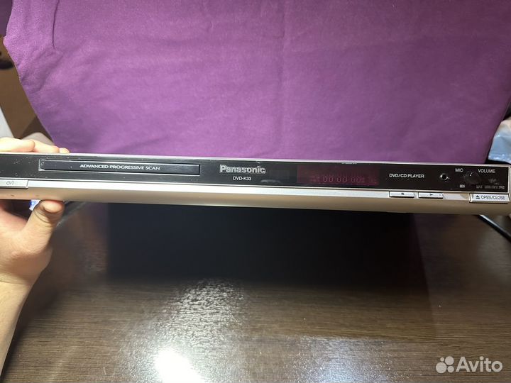 Dvd плеер panasonic DVD-K33
