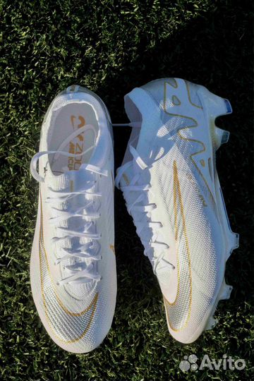 Бутсы Nike Mercurial Air Zoom white