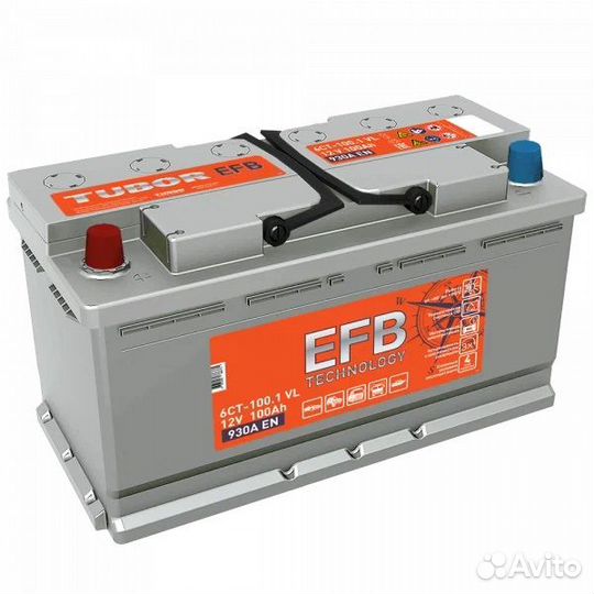 Аккумулятор titan asia EFB 6ст-100.1 VL B01