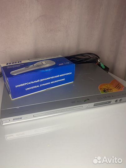Караоке, Dvd проигрыватель BBK dv511si с микро