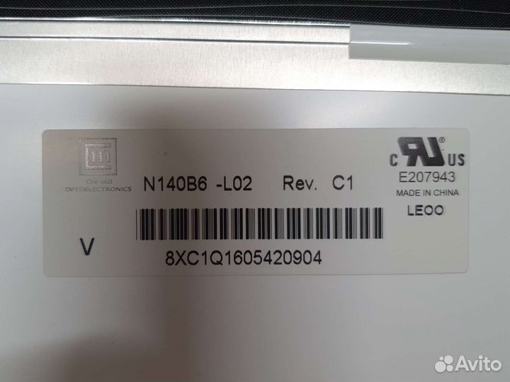 Матрица для ноутбука 14 40 пин