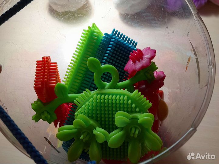 Конструктор для детей Ёжик подходит детям 2-6 лет