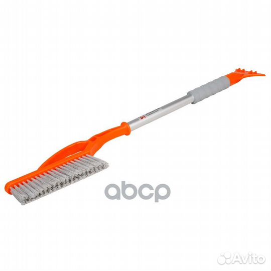 Щетка от снега и льда с распушённой щетиной + с