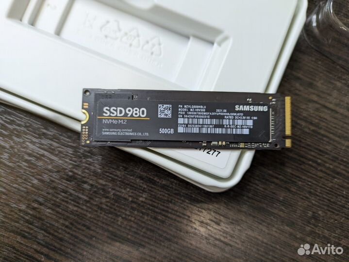 SSD-диск NVMe M.2 (2280) 500GB samsung 980