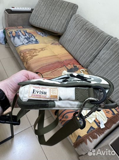 Сумка через плечо Evisu оригинал