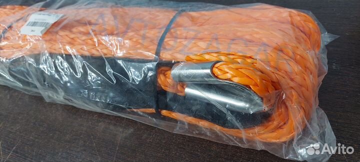 Трос кевларовый 10мм на 18м оранжевый