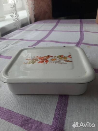 Лоток эмалированный