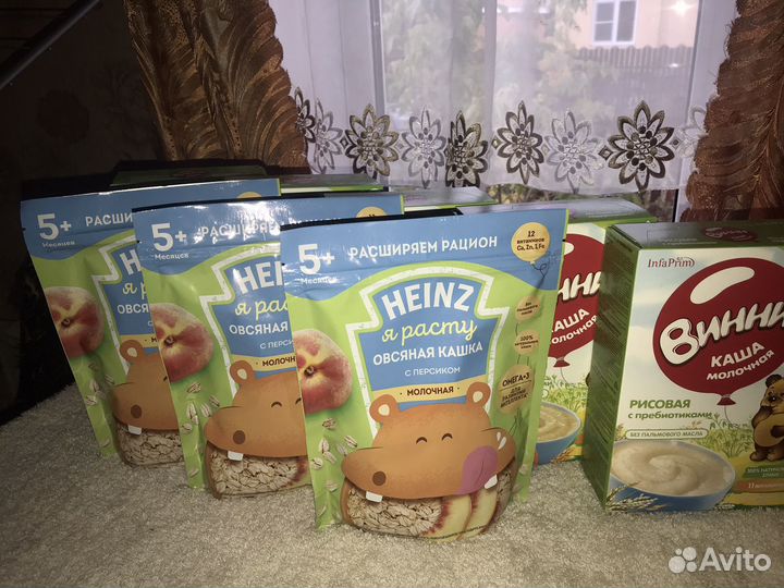 Детские каши молочные