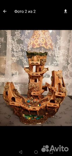 Аквариума я фигура. Замок для рыбок