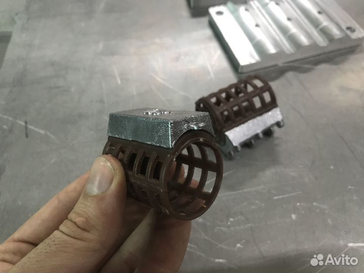 Пластиковая сетка для фидерной кормушки (D30) №2