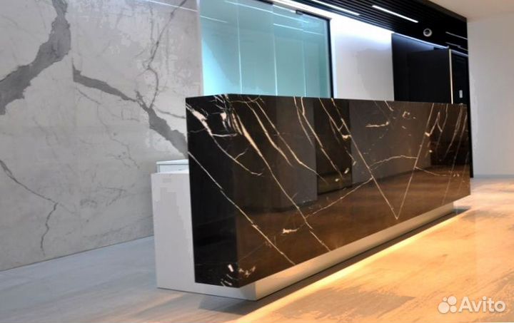 Барная стойка для кафе из искусственного камня