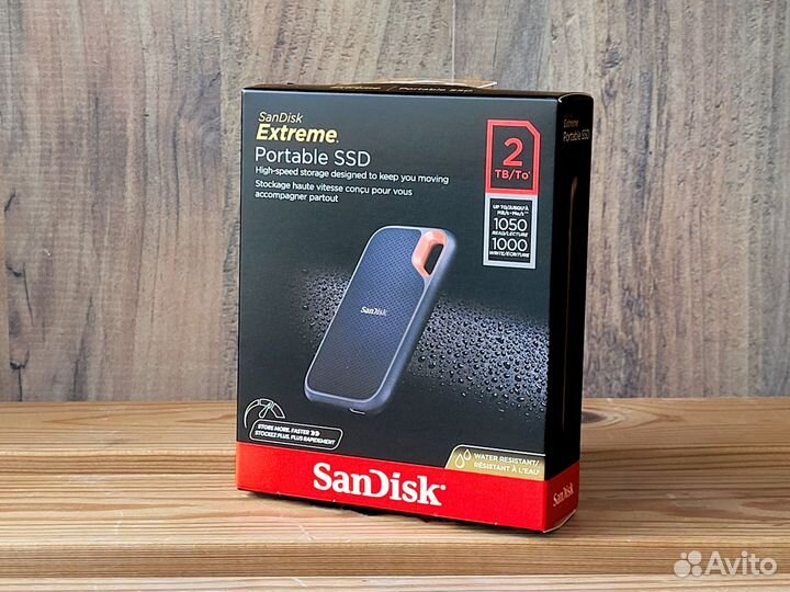 Sandisk Extreme Portable SSD 2Tb - Новый