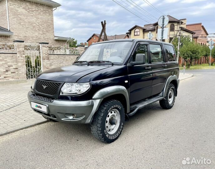 УАЗ Patriot 2.7 МТ, 2008, 206 000 км