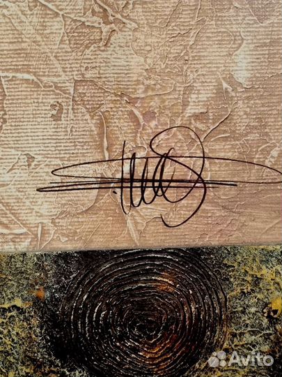 Интерьерная картина текстурная