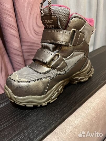 Ботинки зимние для девочки 28 размер