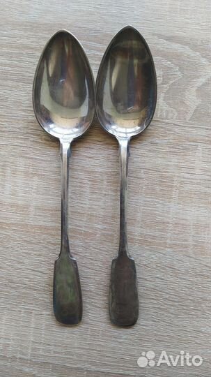 Серебряные ложки 84 и 875 проба