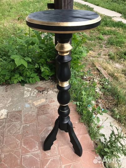 Подстолье ручной работы, массив