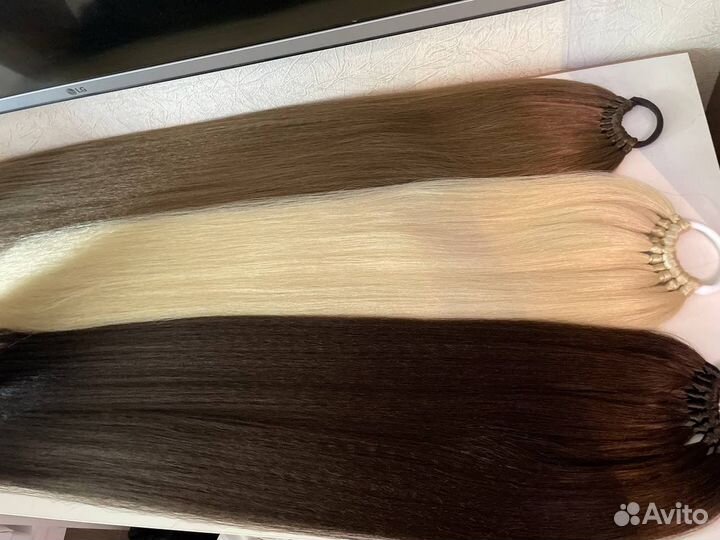 Хвост шиньон на резинке