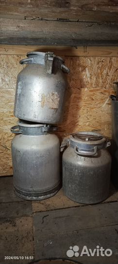 Бидон алюминиевый СССР