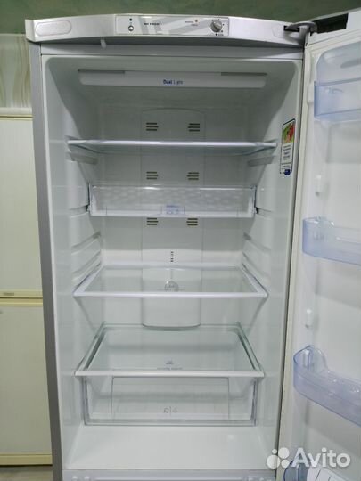 Холодильник бу серебристый No frost. Привезём