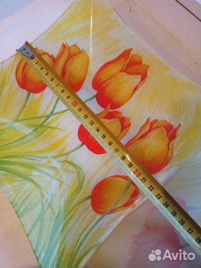 Салатник стекло набор 2 шт