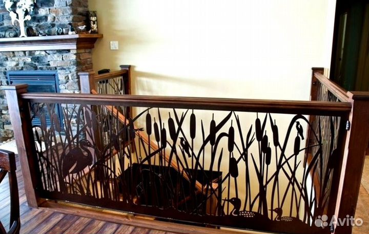 Лестница в коттедж