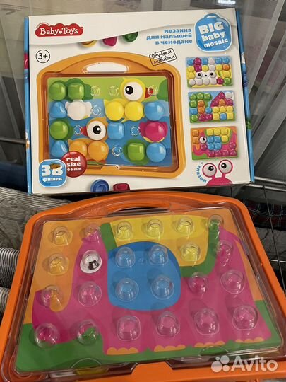 Мозаика baby toys крупная для малышей