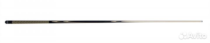 Кий пирамида 2-pc Мастер (чёрный граб, граб), гравир. Бесконечность