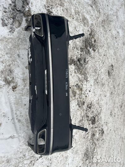 Бампер задний Kia K900 2018- RJ черный