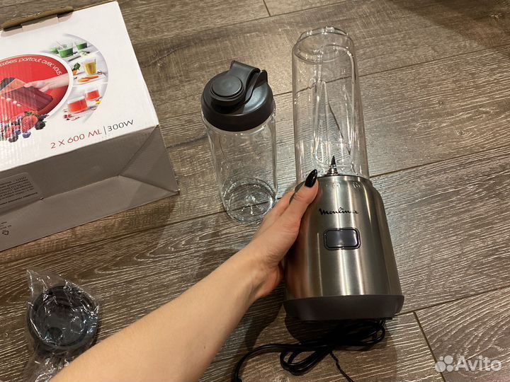 Блендер moulinex новый