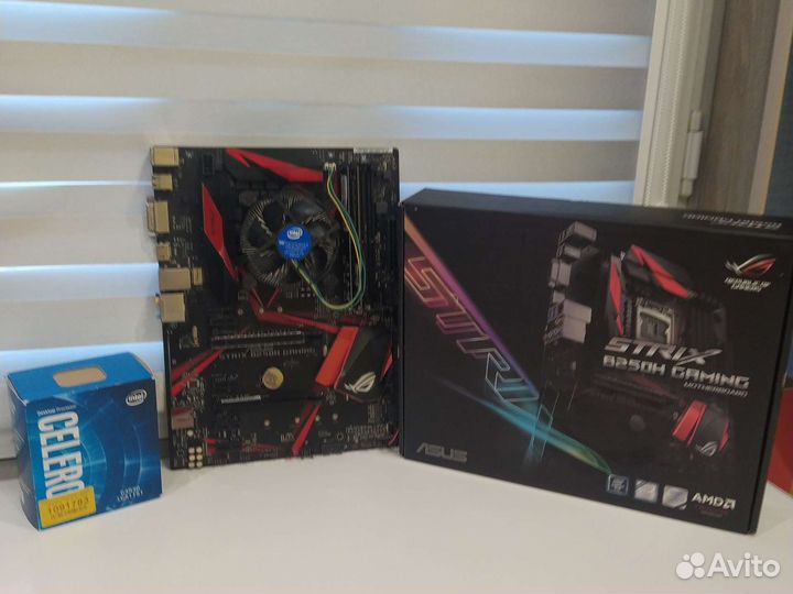 Комплект мать проц оперативка