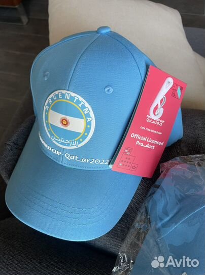 Сувенирная Бейсболка Fifa Qatar 2022 Argentina