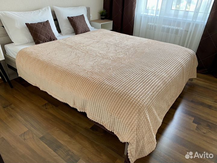 Плед плюшевый