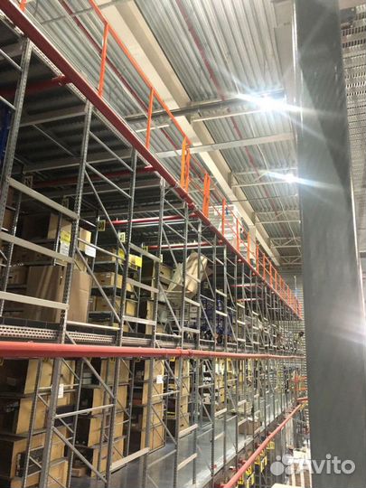 Полочный мезонин 4-х уровневый б/у Solos